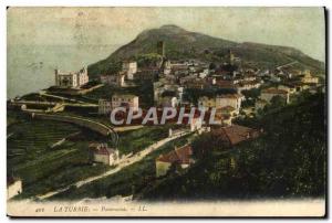 Old Postcard Panorama La Turbie