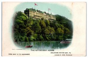 Early 1900s The Kittatinny House, Delaware Water Gap, PA Postcard