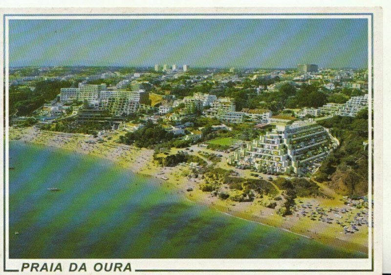 Portugal Postcard - Praia Da Oura, Algarve. Posted 1993 - Ref 20890A