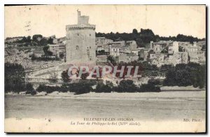 Old Postcard Villeneuve Avignon Tower of Philip the Fair (XIV century)