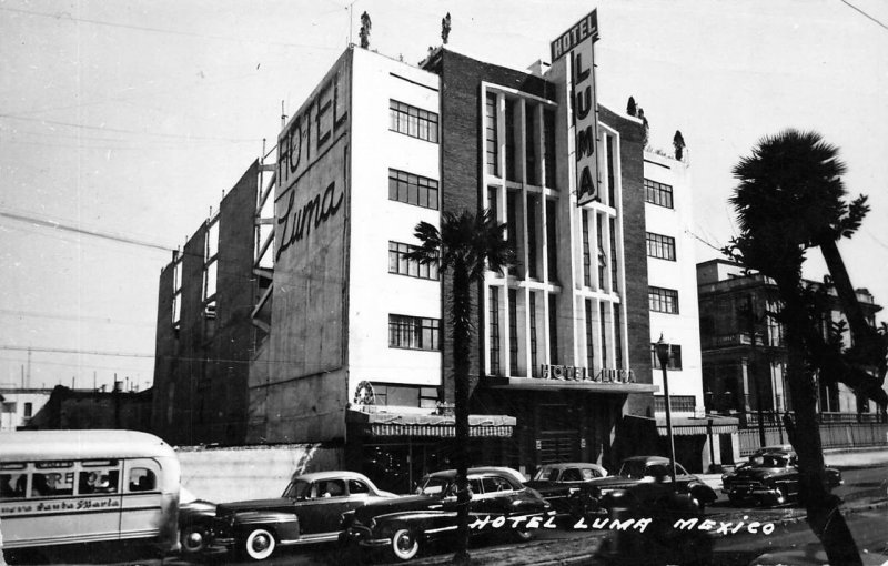 HOTEL LUMA Nuevo Vallarta, Mexico Vintage Postcard ca 1950s RPPC