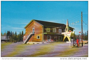 Canada Hotel Restaurant Des Pins and Gas Station Riviere-du-Loup Quebec