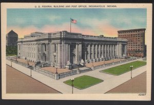 Indiana INDIANAPOLIS U. S. Federal Building and Post Office ~ Linen