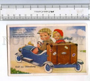 285344 GERMANY CAR Gruss aus Oldenburg 10 views Vintage PC