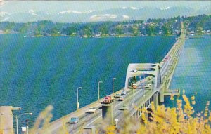 Lake Washington Floating Bridge Seattle Washington