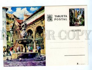 532869 Spain Cordoba one-sided POSTAL stationery with original stamp numbered