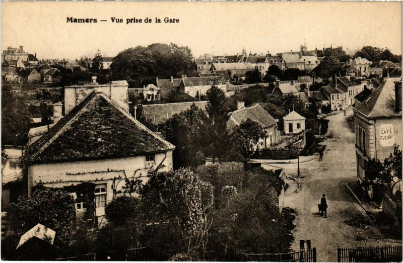 CPA MAMERS - Vue prise de la Gare (112356)