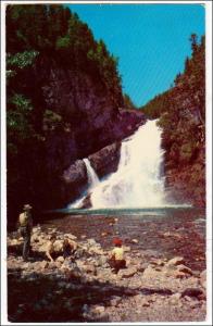 Canada - Alberta. Cameron Falls, Waterton Lakes National Park