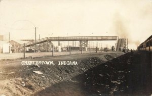 Charlestown IN Indiana Army Ammunition Plant Real Photo Postcard