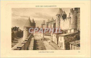 Old Postcard Cite Carcassonne The High Strings