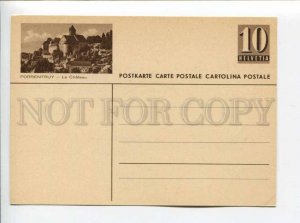422545 SWITZERLAND Porrentruy Le Chateau Postal Stationery postal postcard