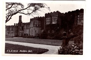 Haddon Hall Bakewell. Derbyshire, England, Real Photo