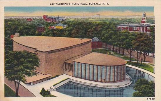 New York Buffalo Klenhans Music Hall