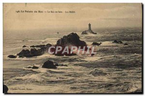 Old Postcard The Pointe du Raz The Raz De Sein The reefs