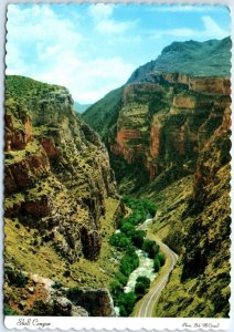 Postcard - Shell Canyon, Big Horn Mountains - Wyoming