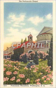 Old Postcard The Portiuncula Chapel Franciscan Monastery Washington DC