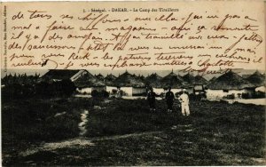 CPA AK Senegal-Dakar-Le Camp des Tirailleurs (235602)