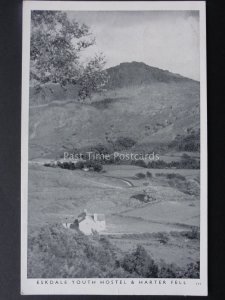 Cumbria ESKDALE Youth Hostel & Harter Fell c1950's Postcard by J.B 111