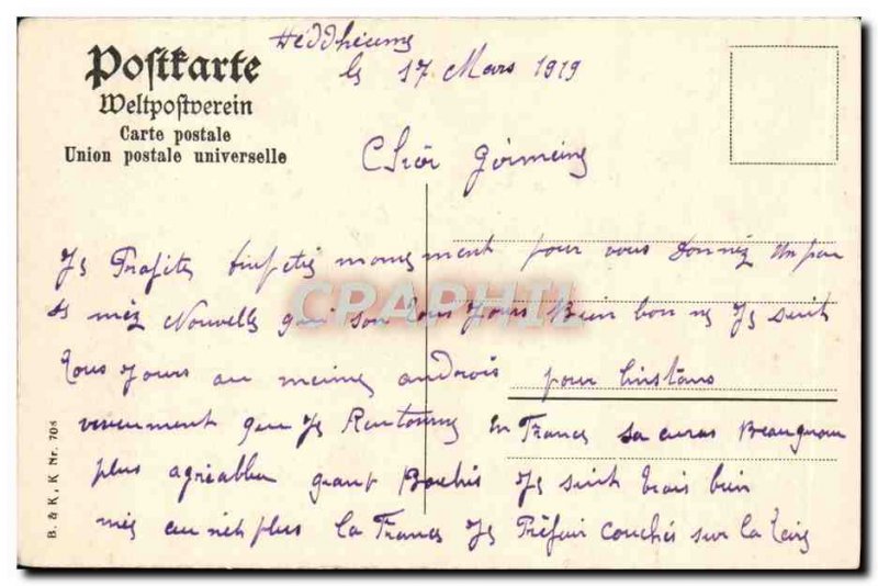 Old Postcard Bingen Rh