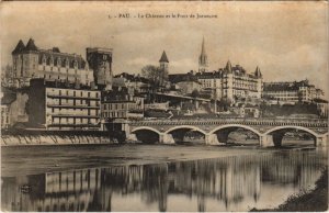 CPA PAU - Le Chateau et le Pont de Jurancon (126551)