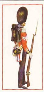 Carreras Vintage Cigarette Card Military Uniforms 1976 No 29 Corporal 1853 Gr...