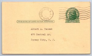 Goodrich Safety Silvertown, Harry Klinger Inc., Jersey City NJ, 1938 Postcard