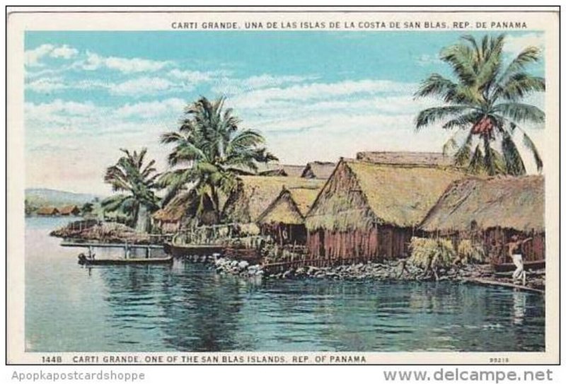 Panama Carti Grande One Of The San Blas Islands