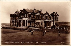 PC ST. ANDREWS 18TH GREEN AND CLUB HOUSE U.K. GOLF SPORT (a32773)