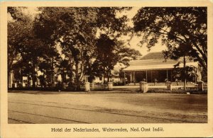 Hotel Netherlands Weltevreden near East India Sri Lanka Postcard