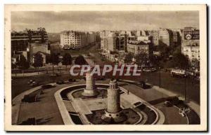 Old Postcard Paris Boulogne Billancourt The door of Saint Cloud