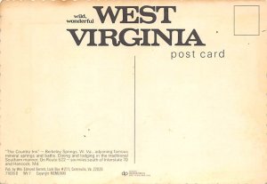 Country Inn, Berkeley Springs, WV