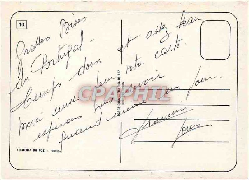 Modern Postcard Portugal Figueira da Foz
