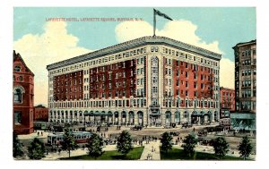 NY - Buffalo. Lafayette Hotel, Lafayette Square