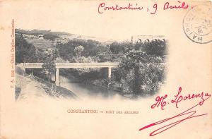 BF35818 constantine pont des arcades   algeria  front/back scan