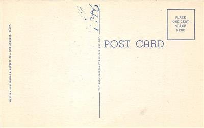 CATALINA ISLAND, CA Large Letter Greetings c1940s Linen Vintage Postcard 