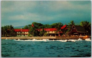 Kona In Kailua Kona Island Of Hawaii HI State Lines Of Tradition Mecca Postcard