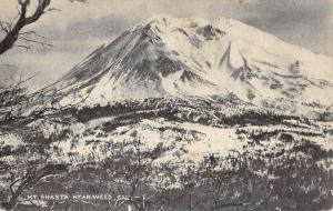 Weed California Mt Shasta Birdseye View Antique Postcard K49619