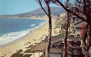 Scenic Laguna Coast Line Laguna Beach California Postcard