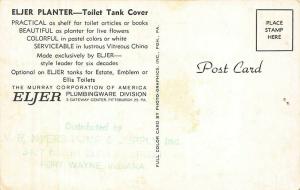 Pittsburgh PA Eljer Plumbing Ware Toilet Bathroom Postcard