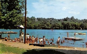 Bathing Beach at Lakeside Park in Pompton Lakes, New Jersey