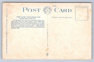 K4/ Cleveland Ohio Postcard c1910 Euclid Beach Amusement Roller Coaster 523