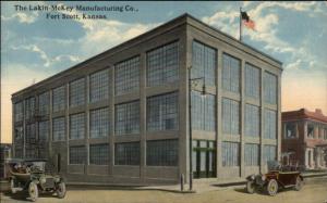 Fort Scott KS Lakin-McKey Mfg Co c1910 Postcard