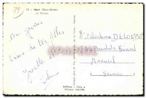 Old Postcard Niort Le Donjon