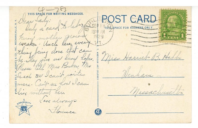 VT - Burlington. Van Ness House