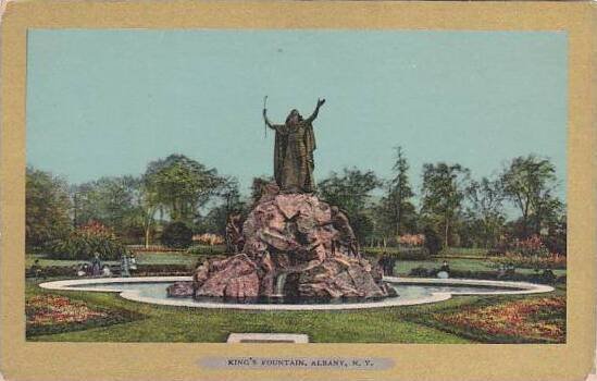 New York Albany Kings Fountain