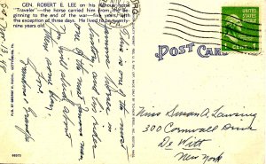 Gen. Robert E. Lee on Traveler  at Gettysburg - Confederate