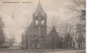 Homer, Cortland County NY, New York - First Baptist Church