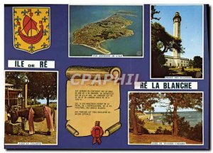 Modern Postcard Ile de Re Anes in Anse panties Kit Shirt Lighthouse whales