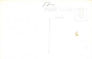 Atlantic Iowa~Elks Club Building~Flag Pole~1940s Real Photo Postcard