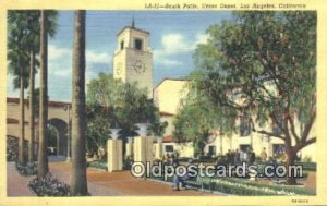 Union Depot, Los Angeles, CA, USA Depot Railroad Unused 